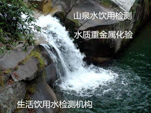 深圳宝安专业水质化验单位 天然山泉水检验中心