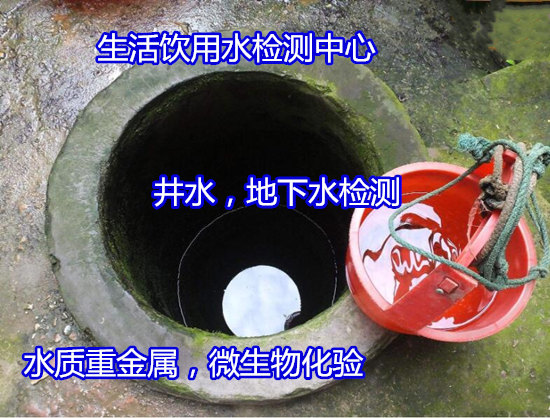 肇庆大旺山泉水饮用检测 地下深井水化验中心